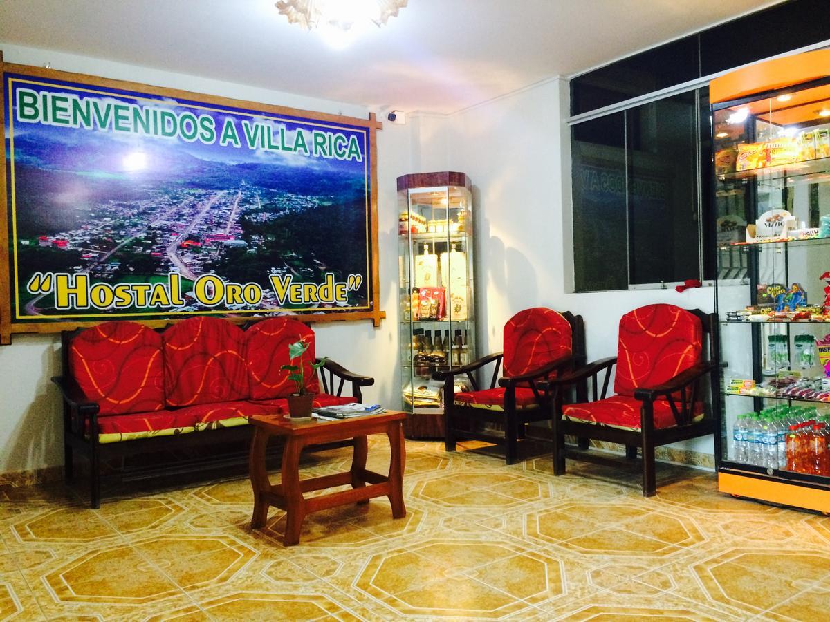 Hostal Oro Verde Villa Rica Exterior foto